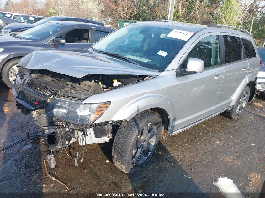 VIN 3C4PDCGB8LT225415 2020 DODGE JOURNEY CROSSROAD