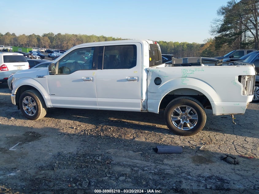 VIN 1FTEW1CP4HFB48342 2017 FORD F-150 XLT