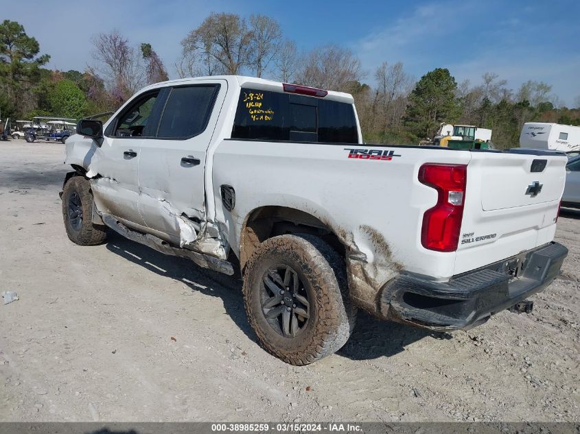 2022 Chevrolet Silverado 1500 Ltd 4Wd Short Bed Lt Trail Boss VIN: 3GCPYFED1NG106255 Lot: 38985259