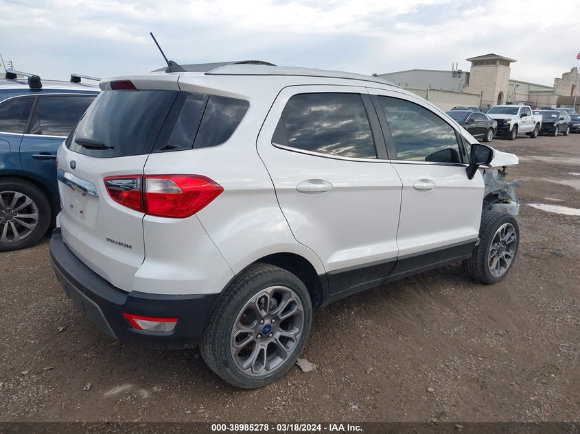 VIN MAJ3S2KE5MC445162 2021 FORD ECOSPORT TITANIUM