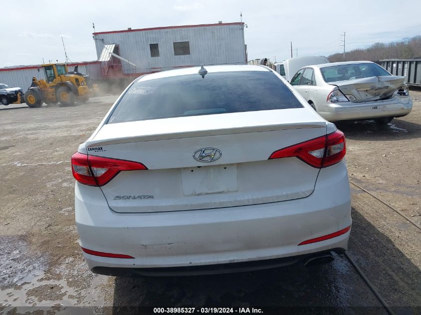 2015 Hyundai Sonata Se VIN: 5NPE24AFXFH229307 Lot: 38985327