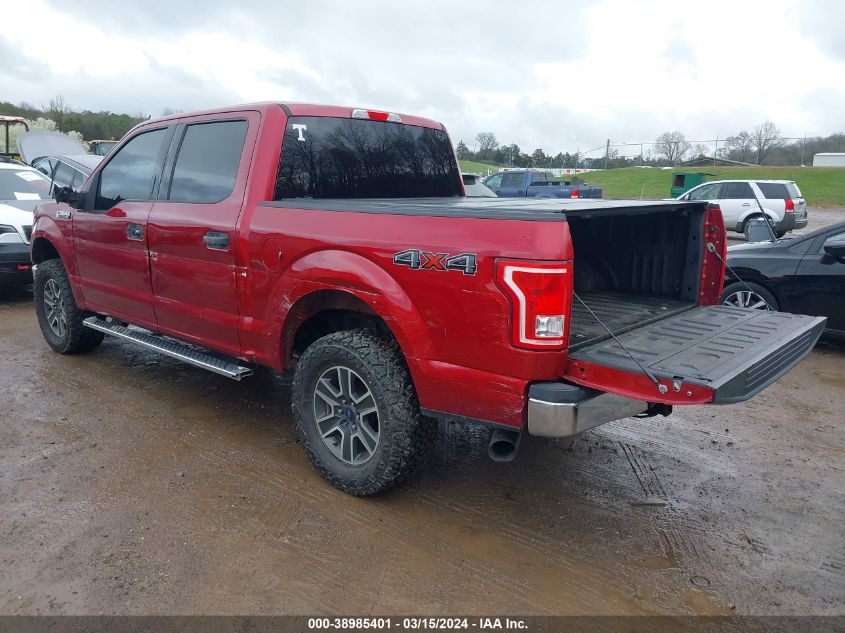 2017 Ford F-150 Xlt VIN: 1FTEW1EG6HFC05606 Lot: 38985401