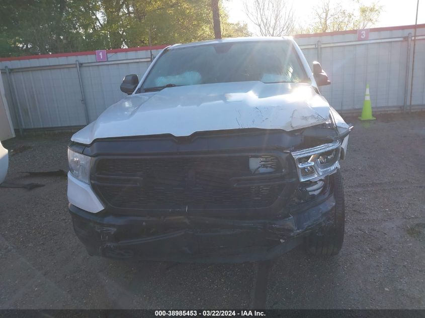 2020 Ram 1500 Tradesman Quad Cab 4X2 6'4 Box VIN: 1C6SRECGXLN385960 Lot: 38985453