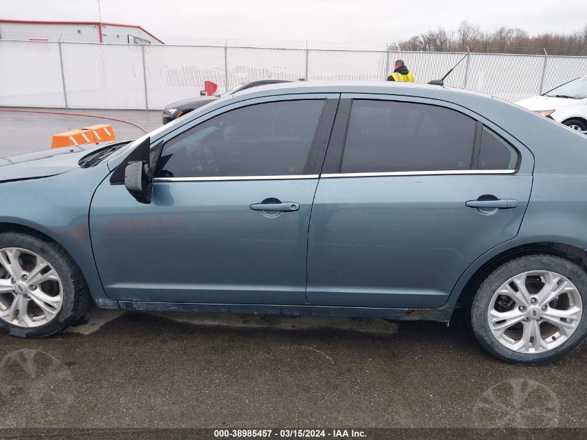 2012 Ford Fusion Se VIN: 3FAHP0HAXCR141521 Lot: 38985457