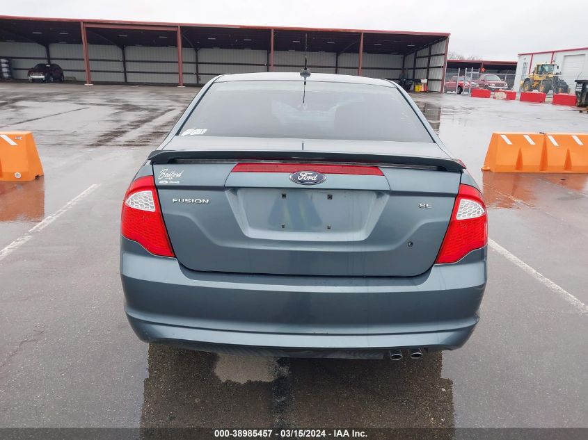 2012 Ford Fusion Se VIN: 3FAHP0HAXCR141521 Lot: 38985457