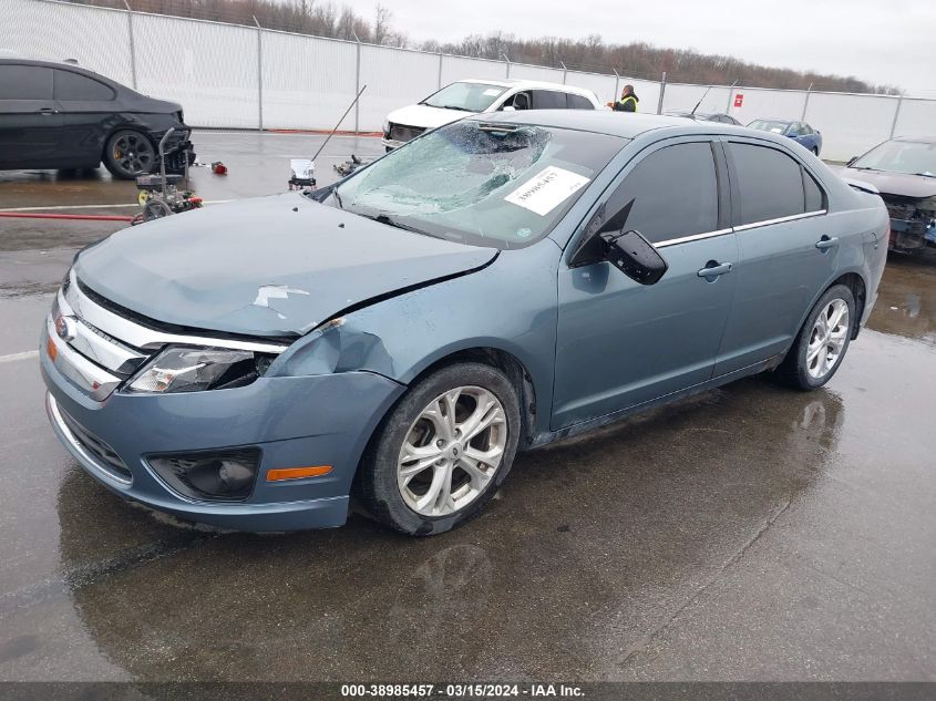 2012 Ford Fusion Se VIN: 3FAHP0HAXCR141521 Lot: 38985457