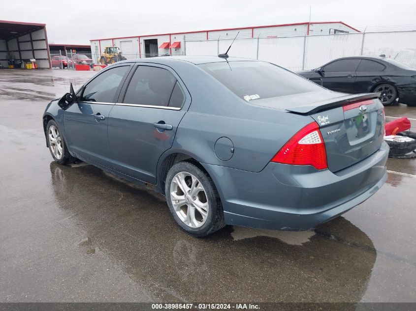 2012 Ford Fusion Se VIN: 3FAHP0HAXCR141521 Lot: 38985457