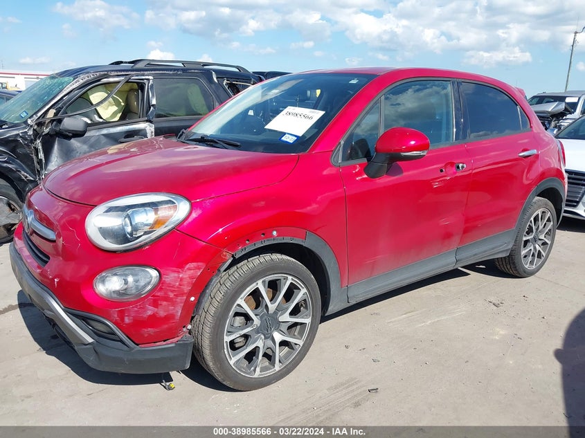 2016 Fiat 500X Trekking Plus VIN: ZFBCFXET2GP416742 Lot: 38985566