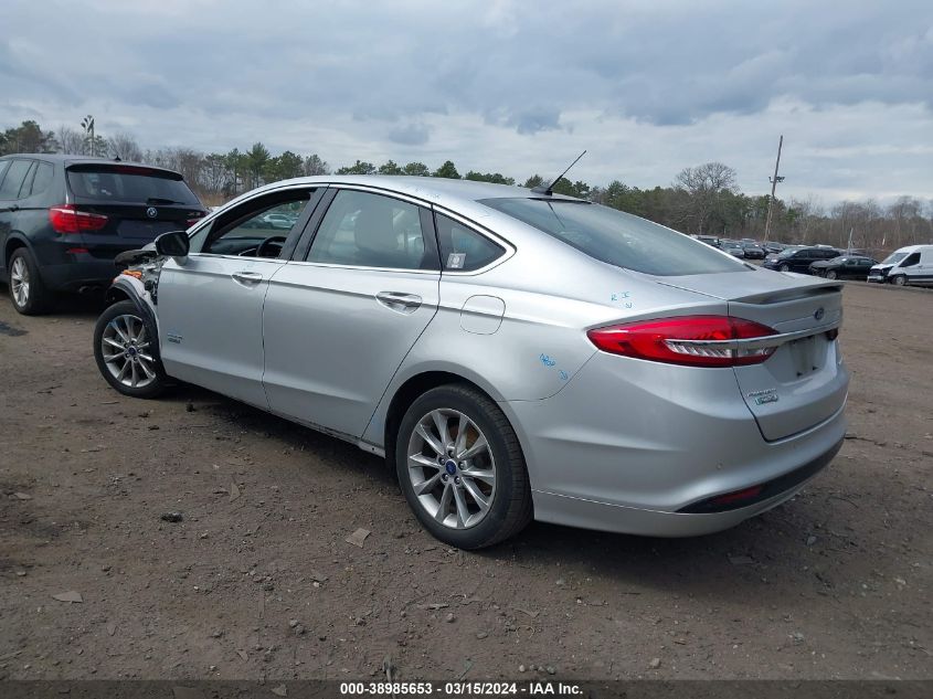 3FA6P0SU8HR376906 | 2017 FORD FUSION ENERGI