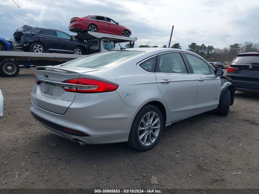 3FA6P0SU8HR376906 | 2017 FORD FUSION ENERGI