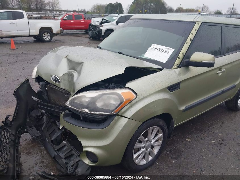 2012 Kia Soul + VIN: KNDJT2A65C7369989 Lot: 38985684