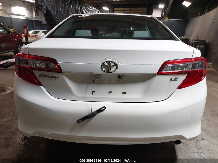 2013 Toyota Camry Le VIN: 4T4BF1FK9DR305373 Lot: 38985816