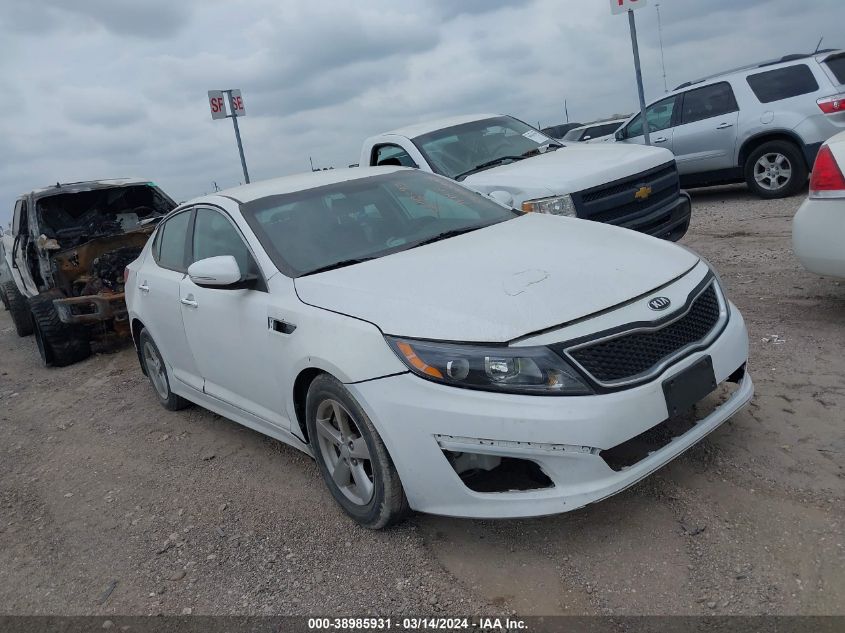 2015 Kia Optima Lx VIN: 5XXGM4A75FG375539 Lot: 38985931