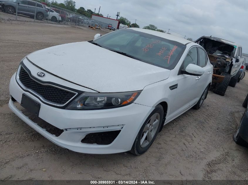 2015 Kia Optima Lx VIN: 5XXGM4A75FG375539 Lot: 38985931