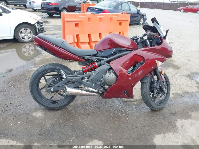 2008 Kawasaki Ex650 A VIN: JKAEXEA108A044974 Lot: 38985968