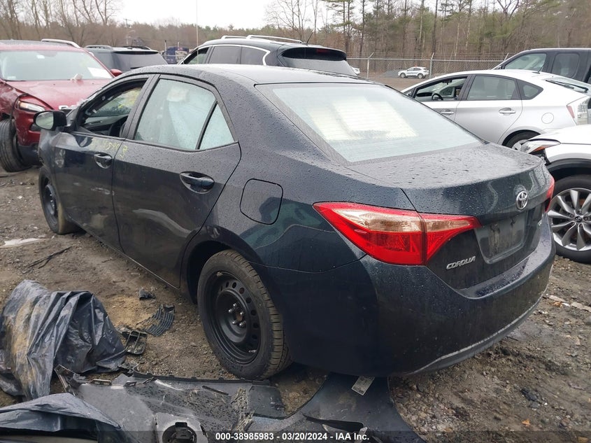 VIN 2T1BURHE0KC213993 2019 TOYOTA COROLLA LE