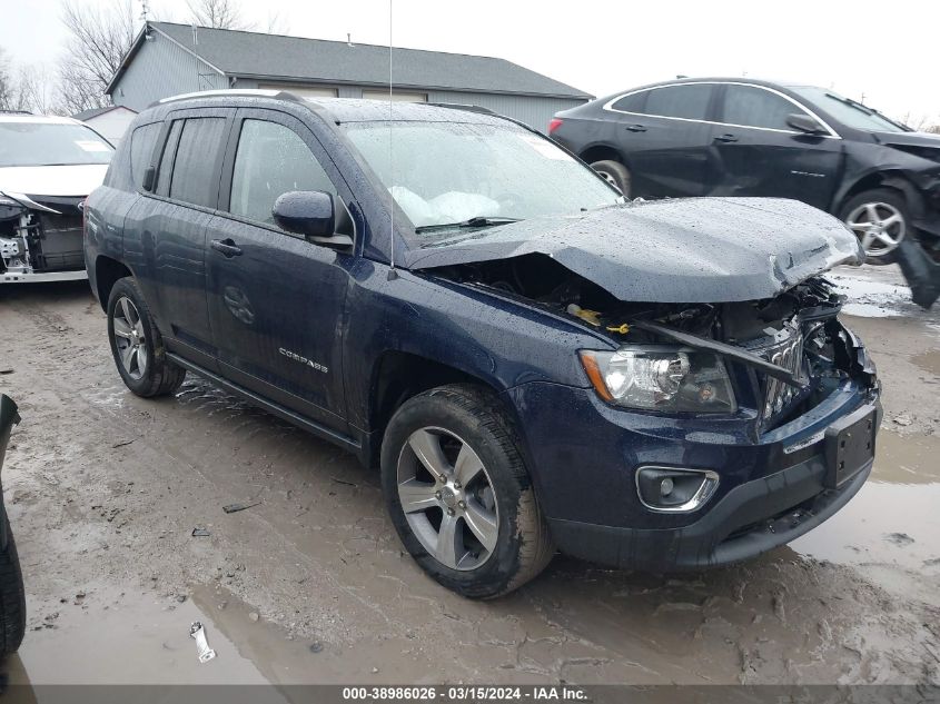 2017 JEEP COMPASS LATITUDE - 1C4NJCEA6HD119455