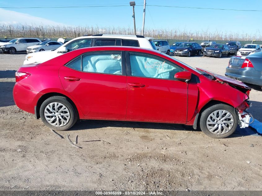 2019 Toyota Corolla Le VIN: 2T1BURHE5KC176066 Lot: 38986059