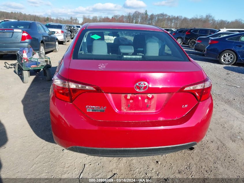 2019 Toyota Corolla Le VIN: 2T1BURHE5KC176066 Lot: 38986059