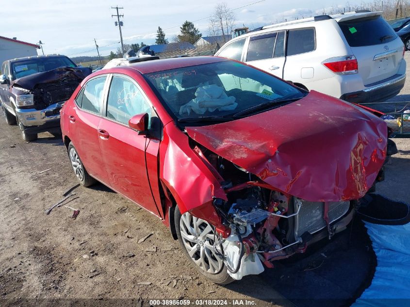 2019 Toyota Corolla Le VIN: 2T1BURHE5KC176066 Lot: 38986059