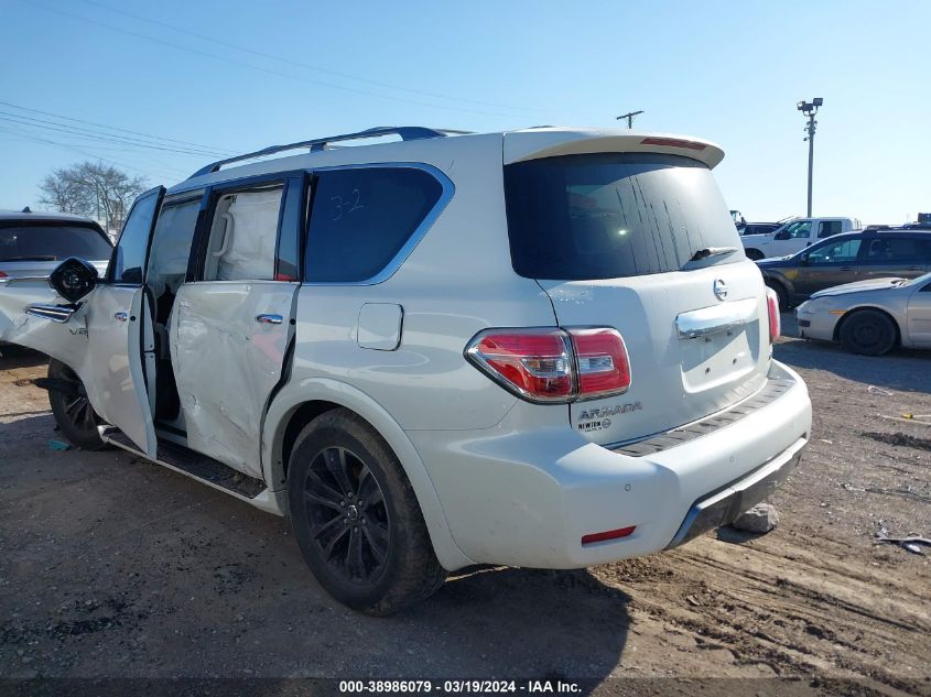 JN8AY2NC8L9615542 2020 Nissan Armada Platinum 4Wd