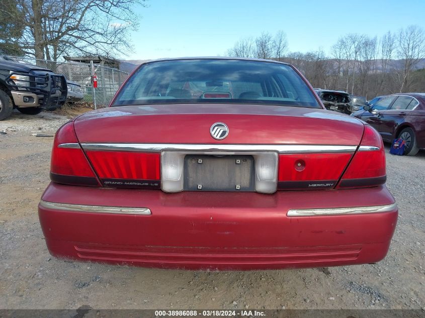 2MEFM75W9XX606086 1999 Mercury Grand Marquis Ls