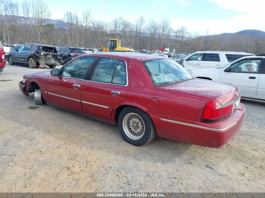 2MEFM75W9XX606086 1999 Mercury Grand Marquis Ls