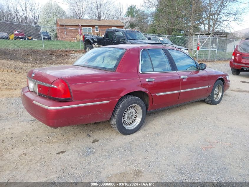 2MEFM75W9XX606086 1999 Mercury Grand Marquis Ls