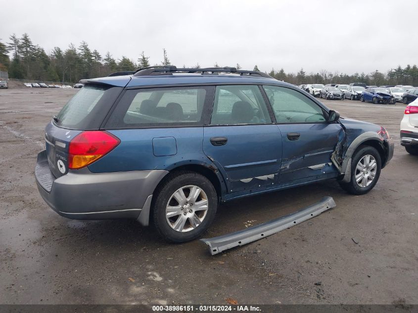 4S4BP61C057352988 | 2005 SUBARU OUTBACK