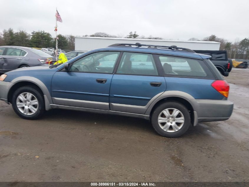 4S4BP61C057352988 | 2005 SUBARU OUTBACK