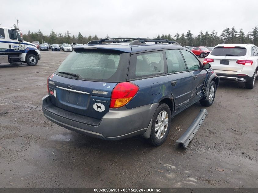 4S4BP61C057352988 | 2005 SUBARU OUTBACK