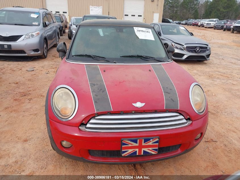 WMWMF33547TT57826 | 2007 MINI COOPER