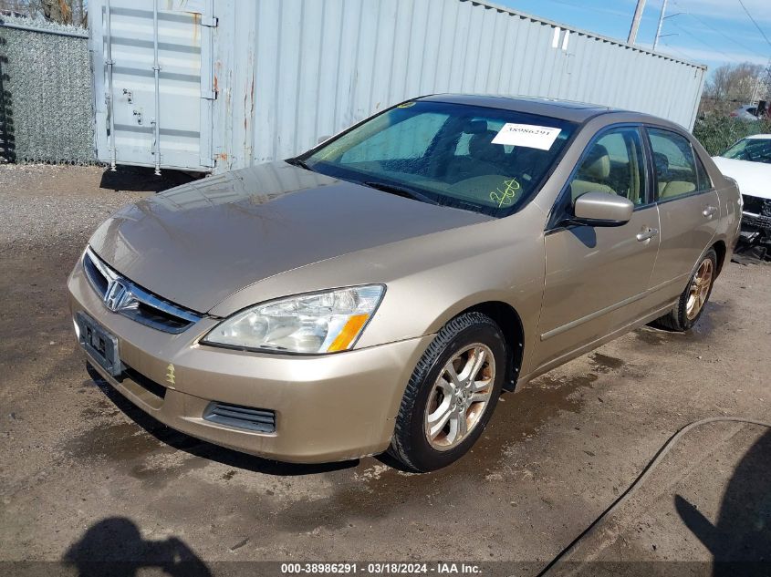 2006 Honda Accord 2.4 Ex VIN: 1HGCM56896A053781 Lot: 38986291