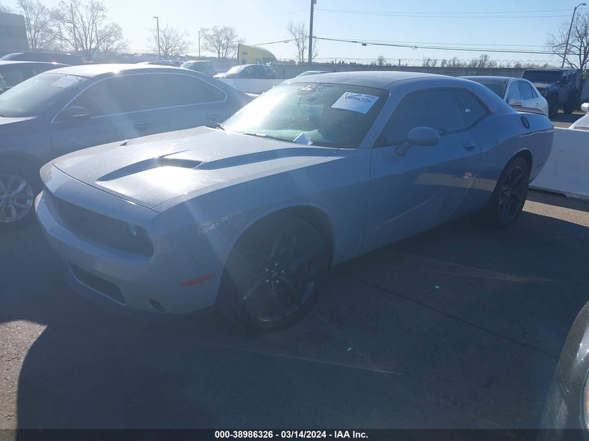 VIN 2C3CDZAG0MH501557 2021 DODGE CHALLENGER SXT