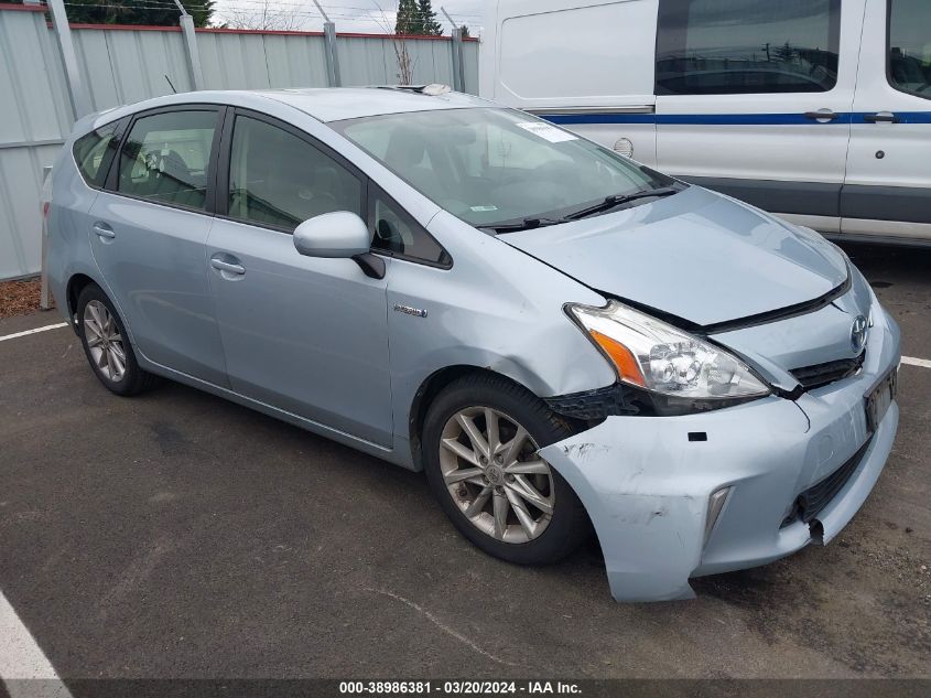 2014 Toyota Prius V Five VIN: JTDZN3EU9EJ010582 Lot: 38986381