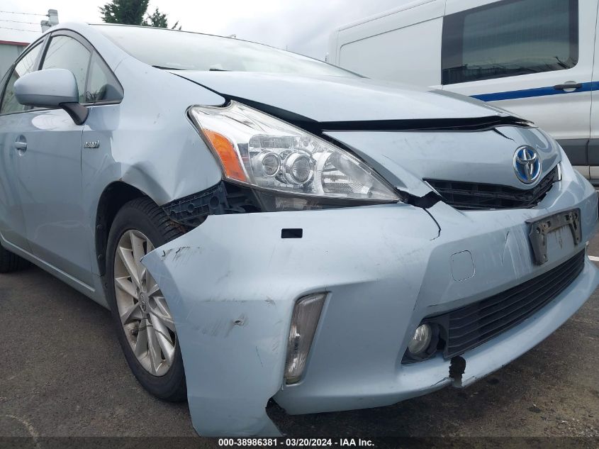 2014 Toyota Prius V Five VIN: JTDZN3EU9EJ010582 Lot: 38986381