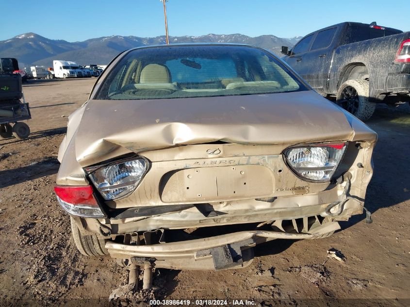 1G3NL52T31C257252 2001 Oldsmobile Alero Gl1