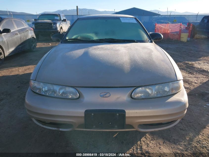 1G3NL52T31C257252 2001 Oldsmobile Alero Gl1