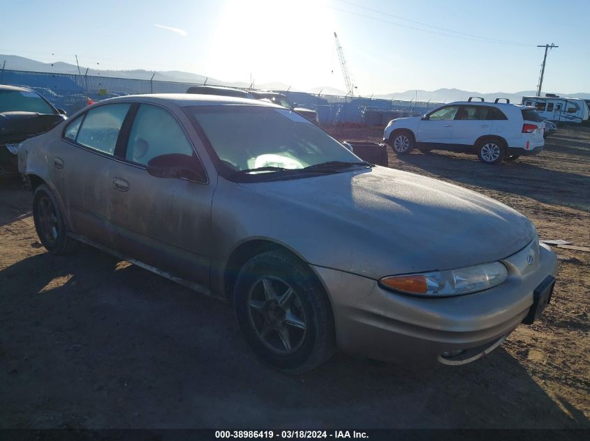 1G3NL52T31C257252 2001 Oldsmobile Alero Gl1