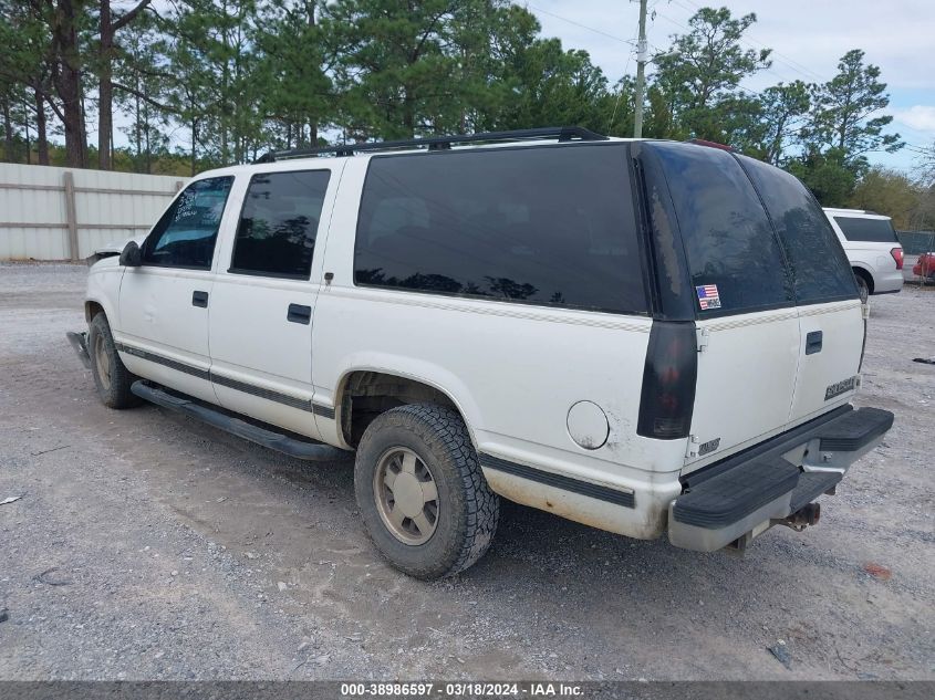 1999 Chevrolet Suburban 1500 Lt VIN: 3GNEC16R2XG126771 Lot: 38986597