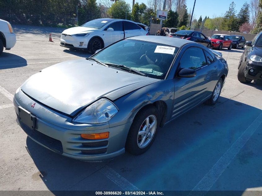 2001 Mitsubishi Eclipse Rs VIN: 4A3AC34G41E140560 Lot: 38986620