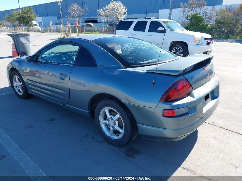 2001 Mitsubishi Eclipse Rs VIN: 4A3AC34G41E140560 Lot: 38986620