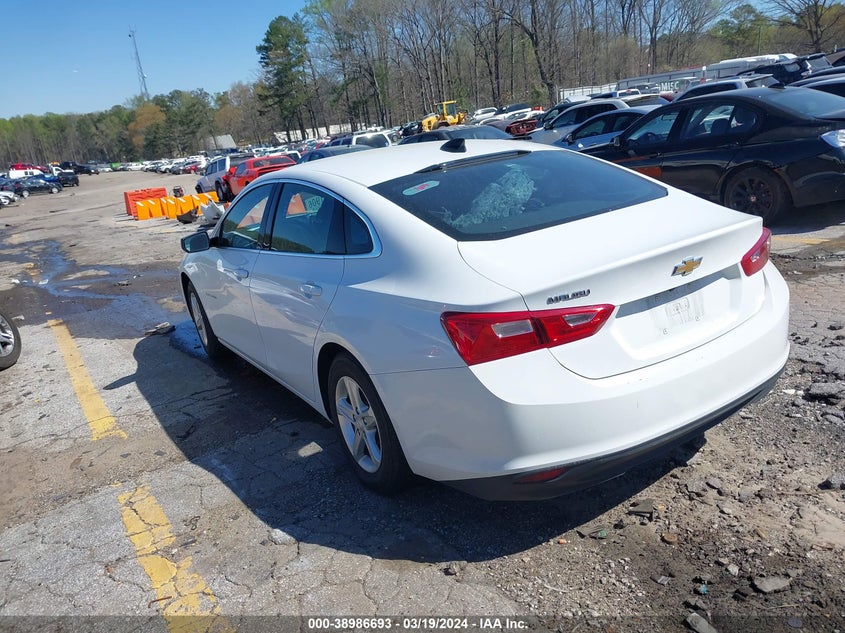 VIN 1G1ZC5ST2PF159928 2023 CHEVROLET MALIBU FWD 1FL