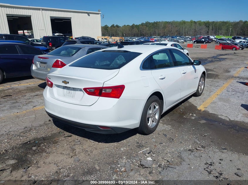 VIN 1G1ZC5ST2PF159928 2023 CHEVROLET MALIBU FWD 1FL