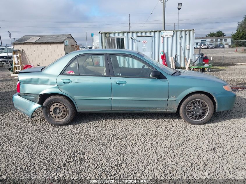 2001 Mazda Protege Es/Lx VIN: JM1BJ225910402823 Lot: 38986728