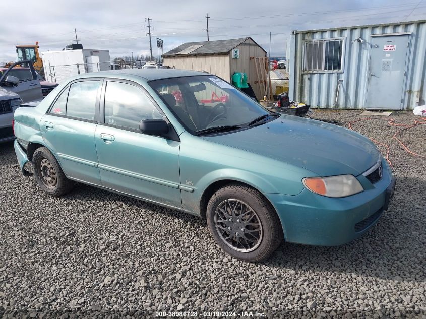 2001 Mazda Protege Es/Lx VIN: JM1BJ225910402823 Lot: 38986728