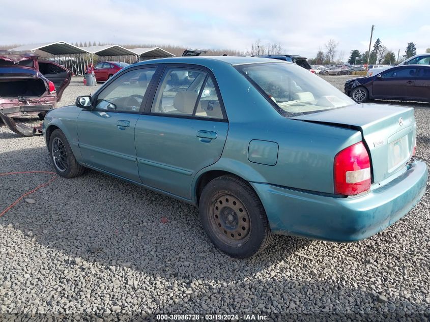 2001 Mazda Protege Es/Lx VIN: JM1BJ225910402823 Lot: 38986728