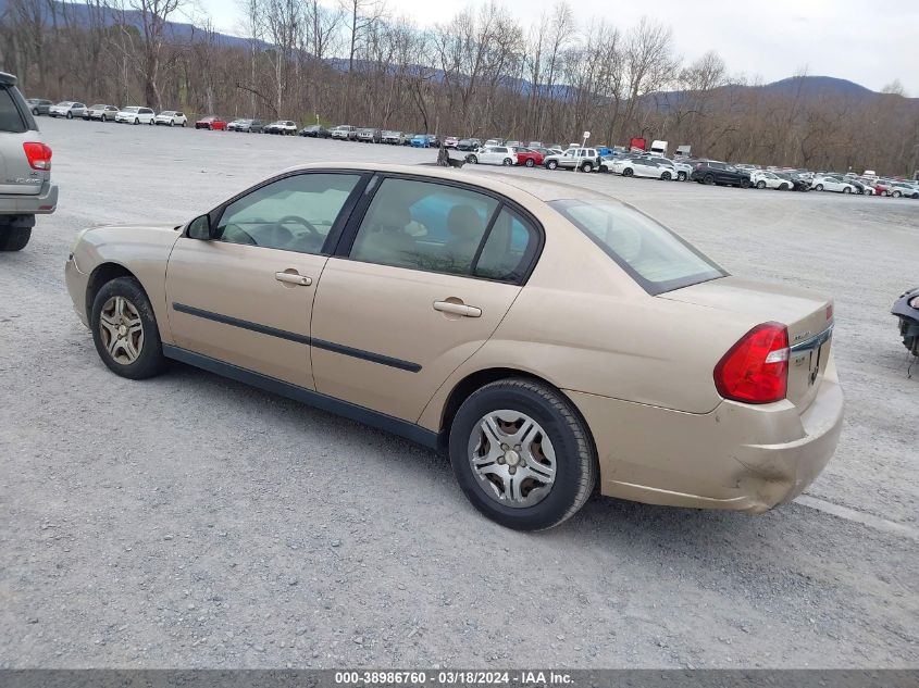 1G1ZS52F55F249505 | 2005 CHEVROLET MALIBU