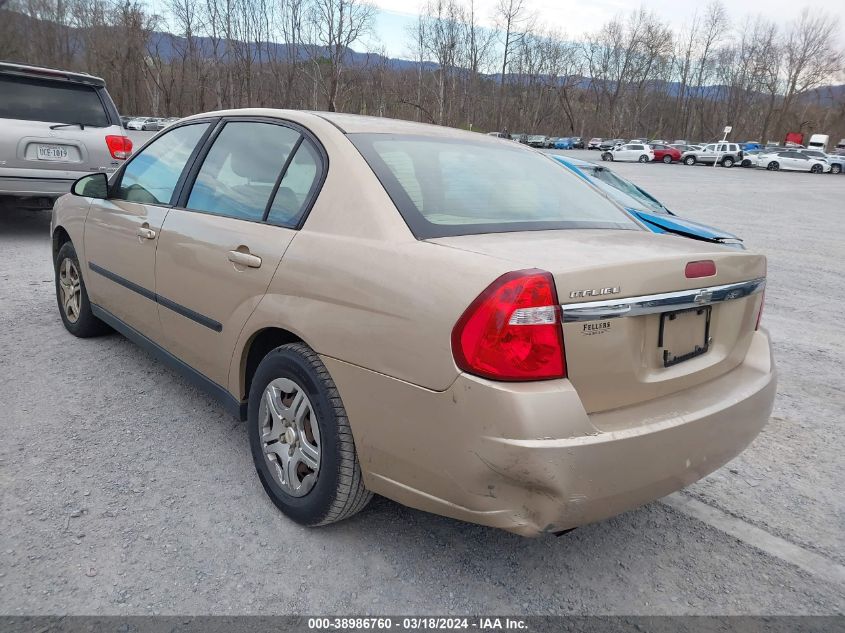 1G1ZS52F55F249505 | 2005 CHEVROLET MALIBU