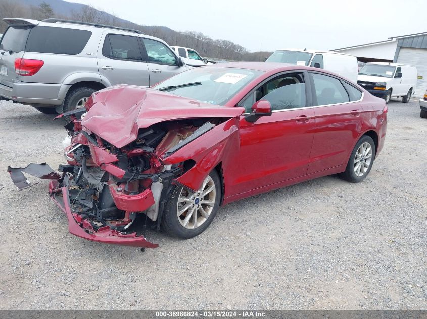 2017 Ford Fusion Se VIN: 3FA6P0HD0HR270988 Lot: 38986824